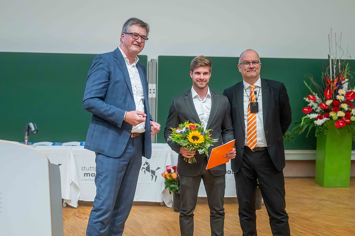 Verleihung des SCHARR Energiepreises 2025 - David Kempf